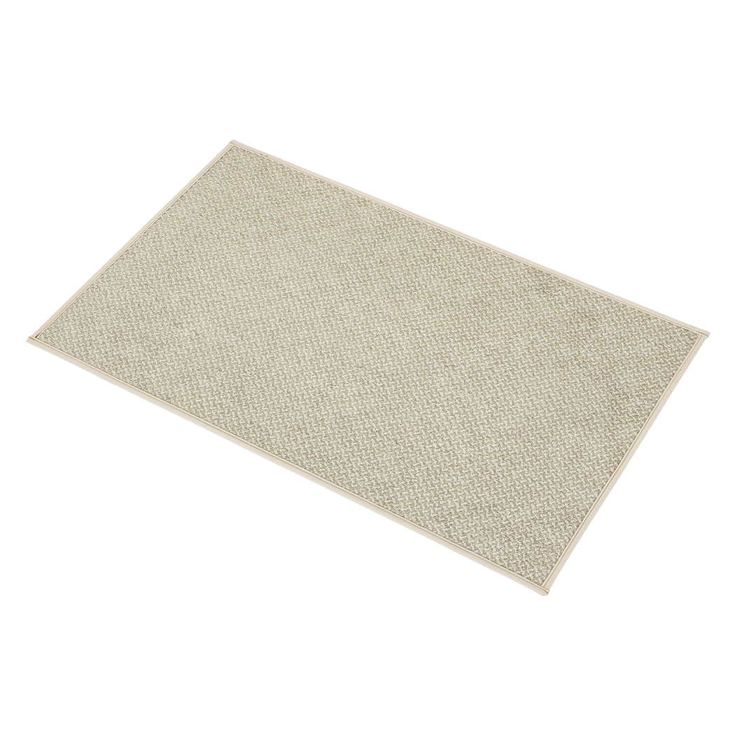 Front Door Mat Non Slip Brown 76x43cm