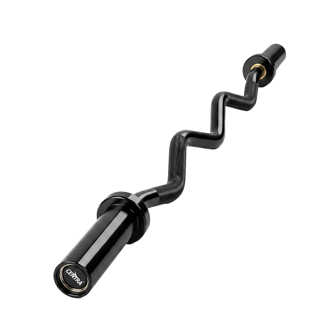Olympic EZ Curl Bar 120cm 810lbs Alloy Steel | Simpledeals
