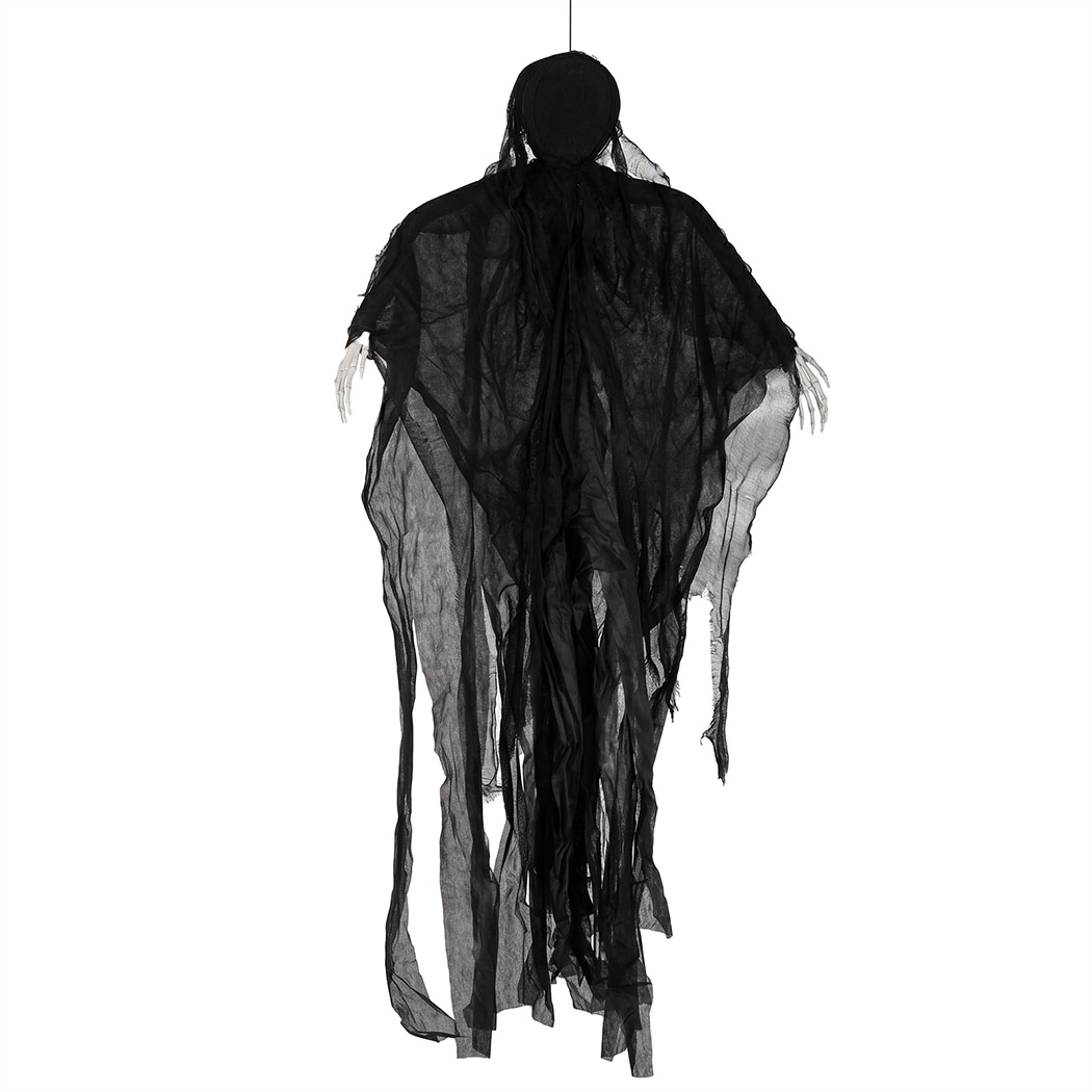 Grim Reaper Decoration Large Black 130x6x46cm