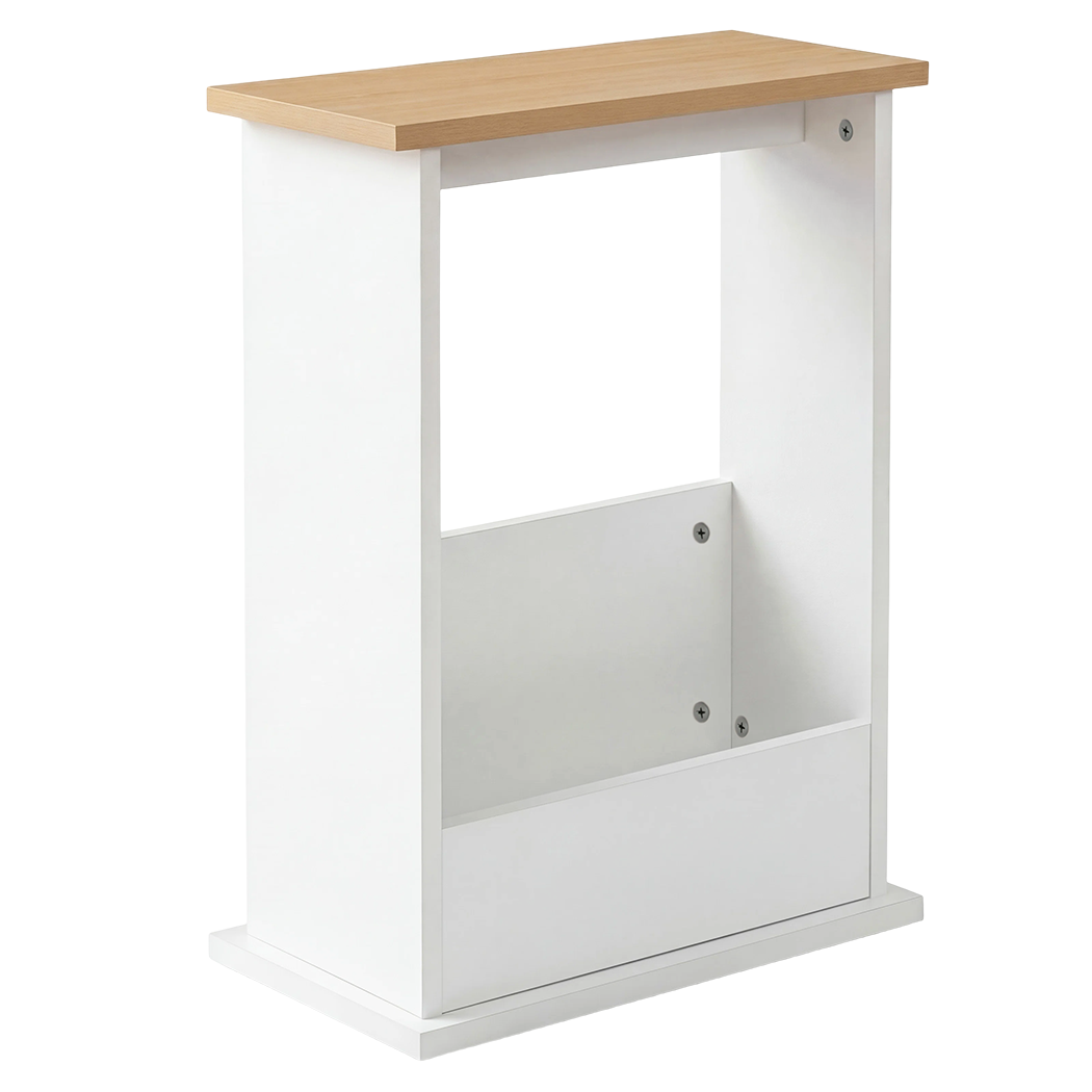 Slim Side Table Magazine Rack Storage | Simpledeals