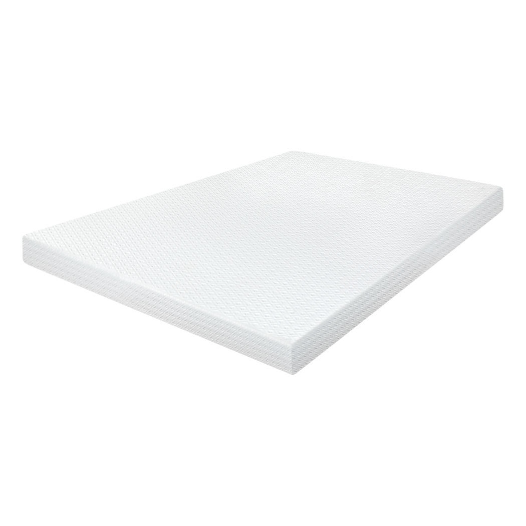 Memory Foam Mattress Topper Dual Layer 203x183x10cm