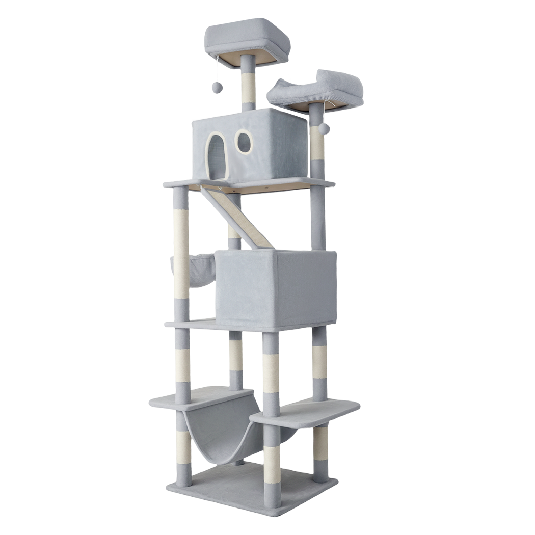 Cat Tree Scratching Post Tower 50x60x206cm