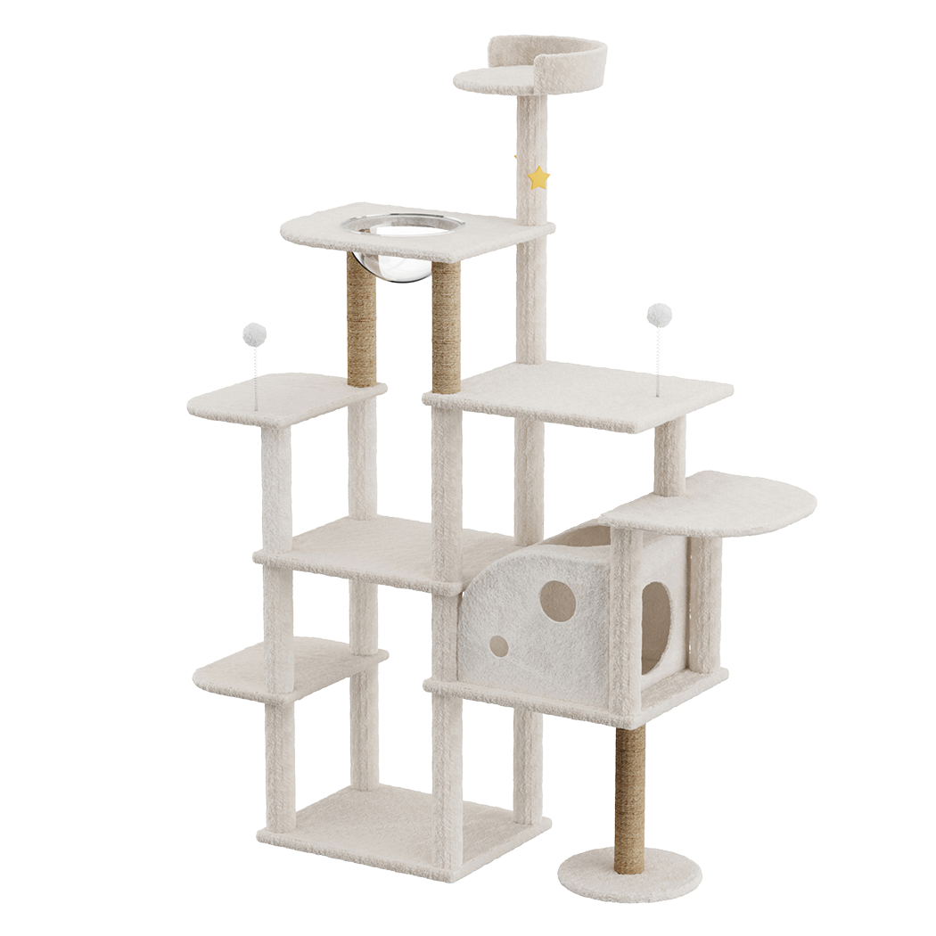 Cat Tree Tower Large Scratcher 133x49x172cm