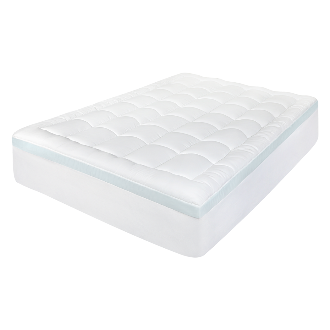 Memory Foam Mattress Topper 8cm Thick 137x190x8cm