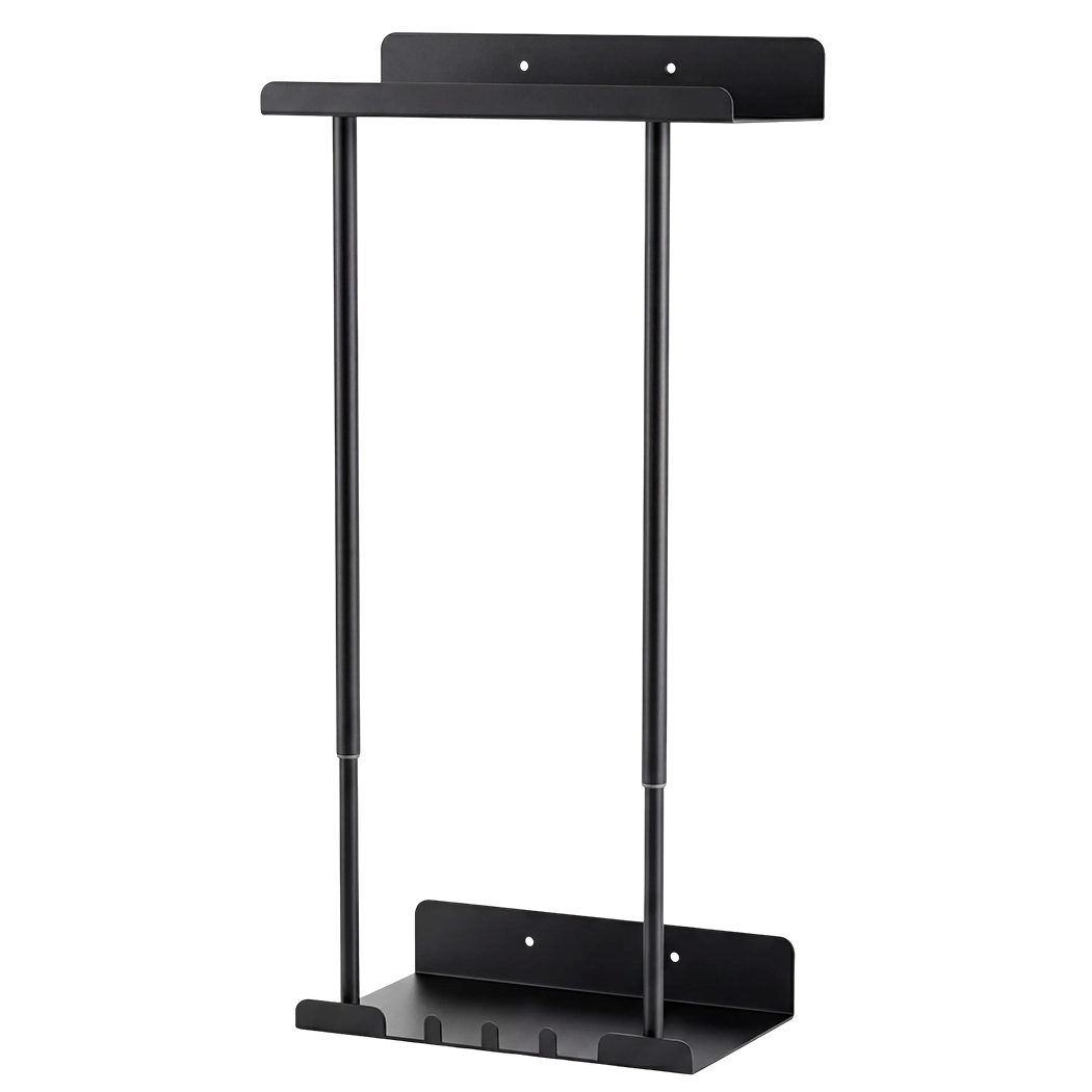 Wall Mounted Adjustable Towel Rack 3 Hooks | Simpledeals