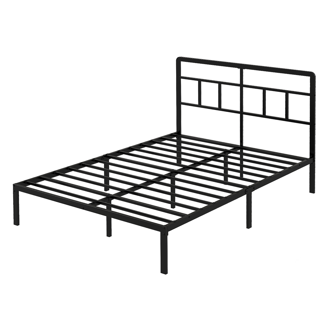 Double Bed Frame Metal Base 120x190cm