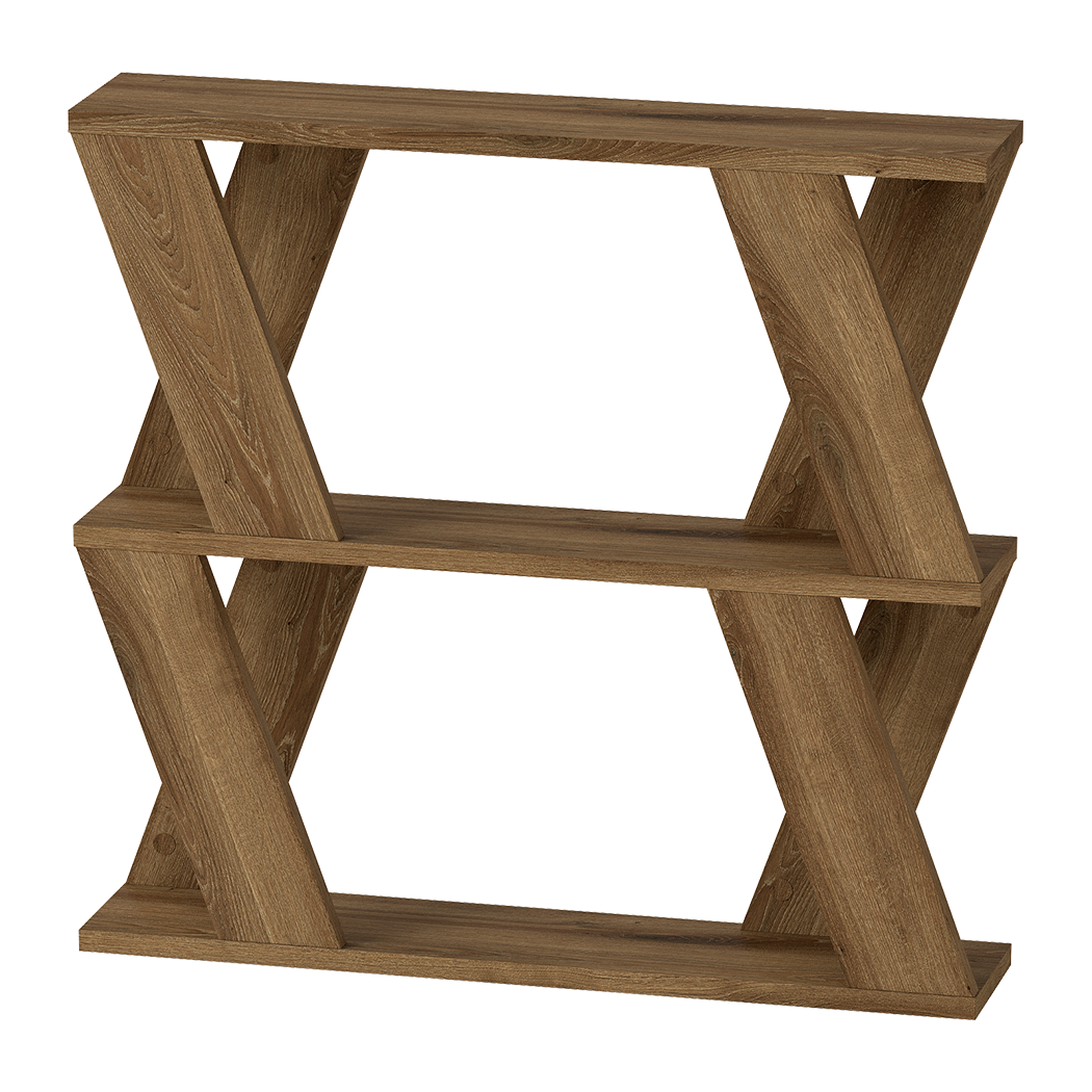 Compact Side Table Storage 60x22x56.5cm