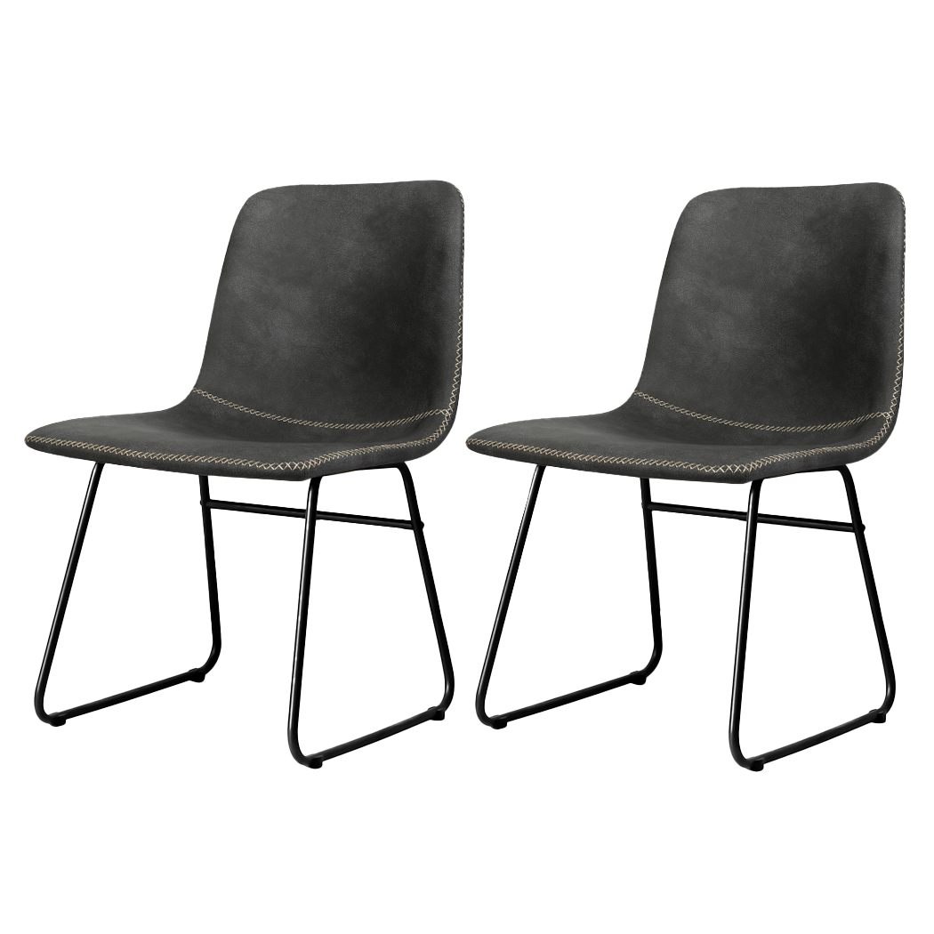 Modern 6x Dining Chairs Kitchen Table  Durable Frame Classic