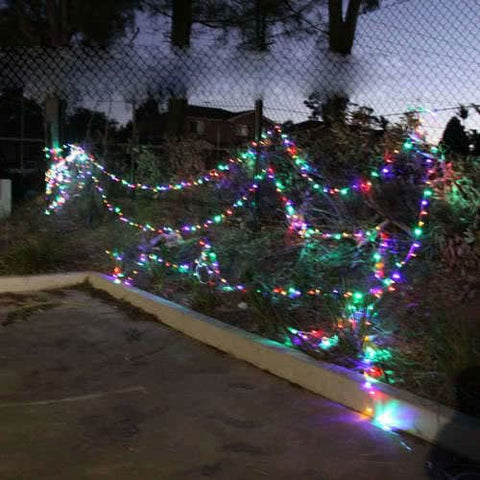 55M LED Christmas Fairy Light Clear String in Multi Color