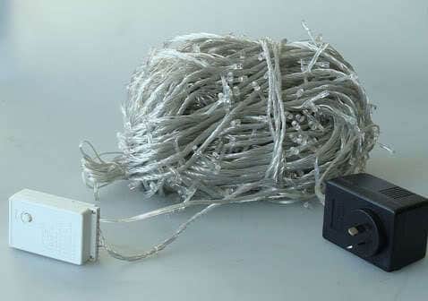 55M LED Christmas Fairy Light Clear String in Multi Color