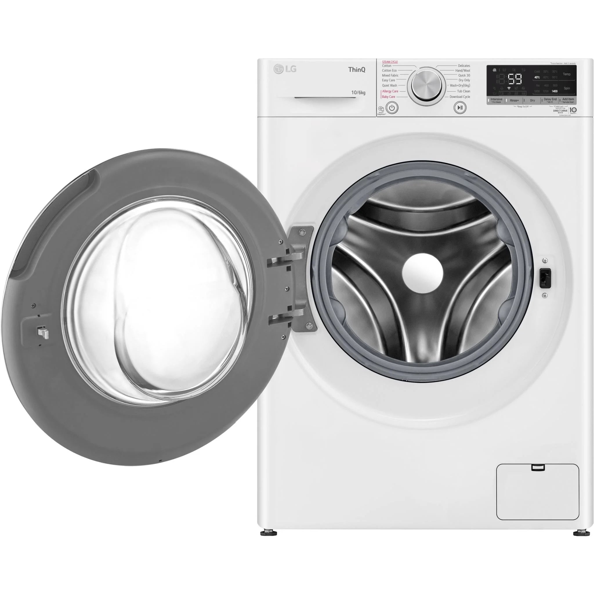LG -1410W 10kg/6kg Washer Dryer Combo (White)
