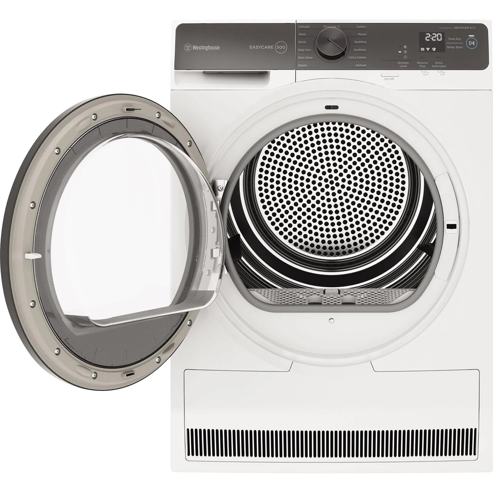 Westinghouse 8kg EasyCare 500 Series Heat Pump Dryer