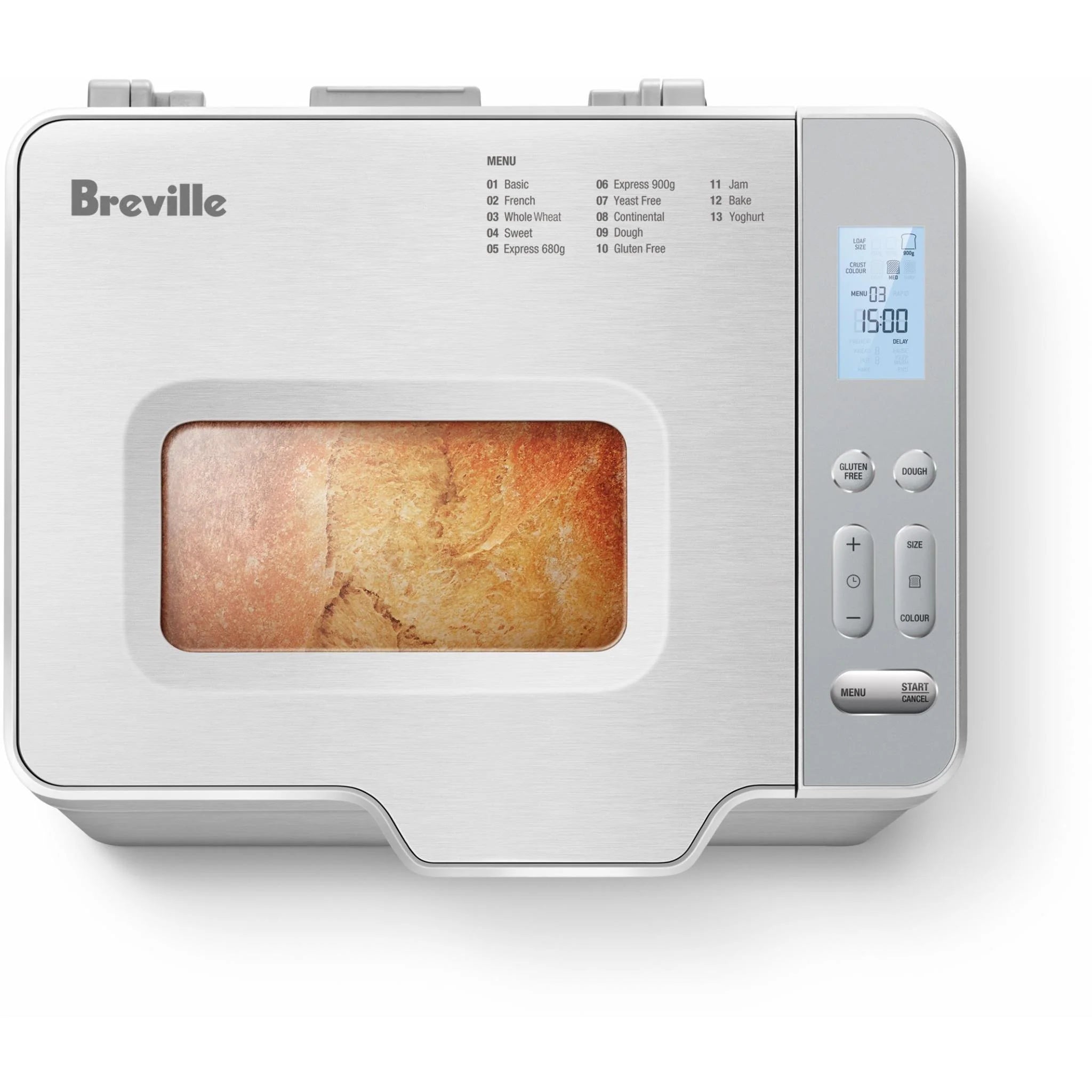Breville the Baker's Dozen Bread Maker (Brushed Stainless Steel)
