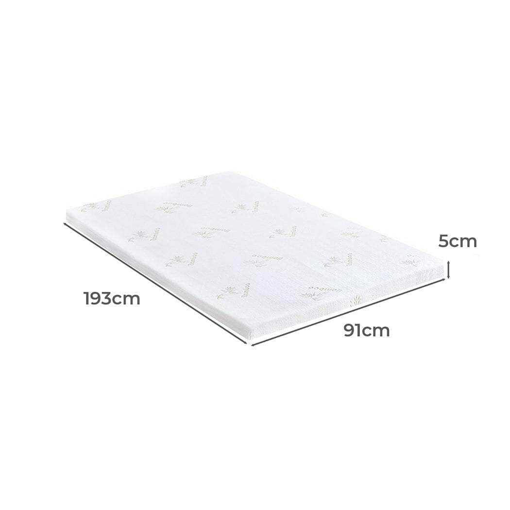 5cm Thickness Cool Gel Memory Single