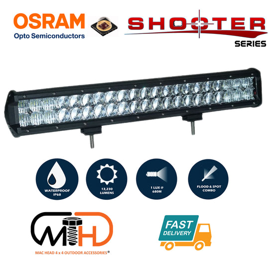 20" Osram Led Light Bar 5D 126W Combo Beam Work Lamp 4Wd - Automotive Lights