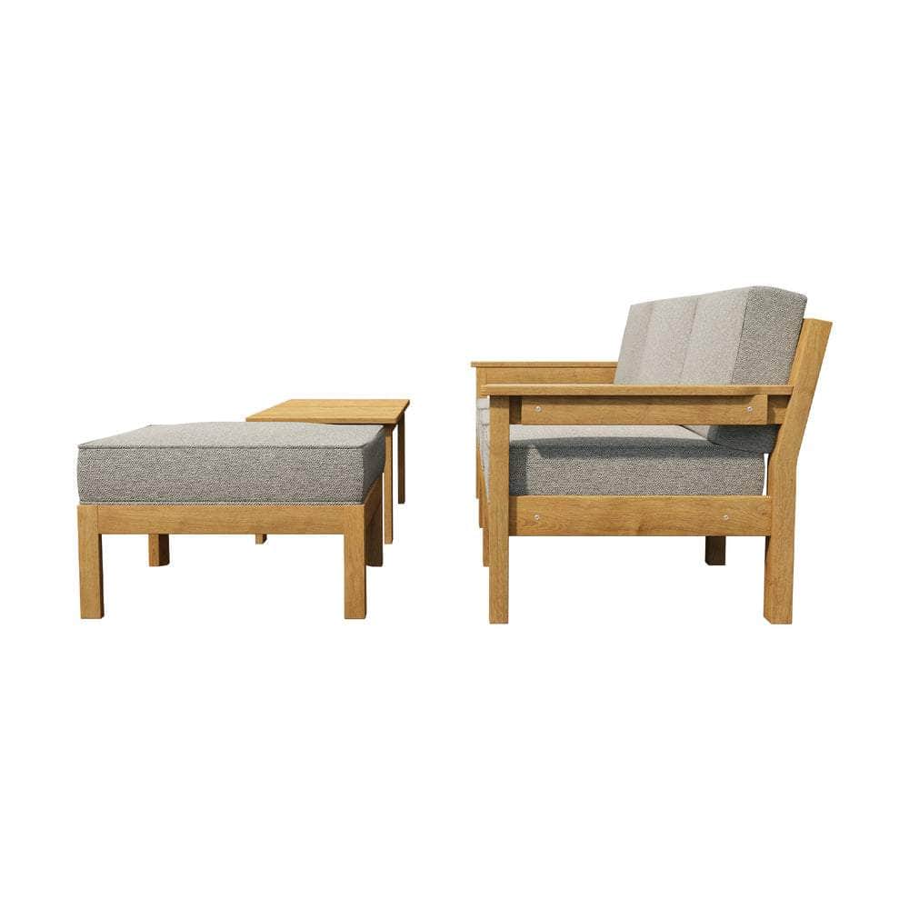 5PCS Outdoor Furniture Sofa Set Lounge Setting Patio Garden Rattan Chairs