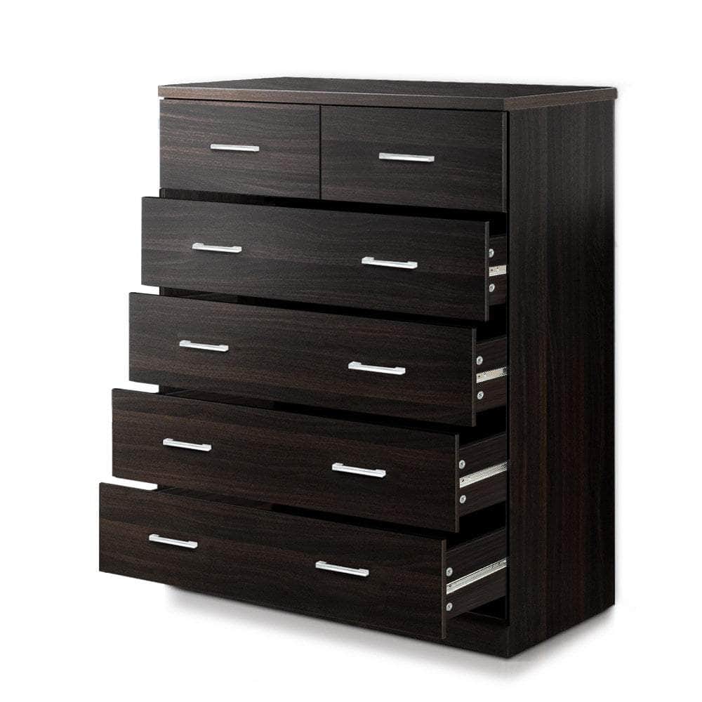 6 Chest Of Drawers - Andes Walnut