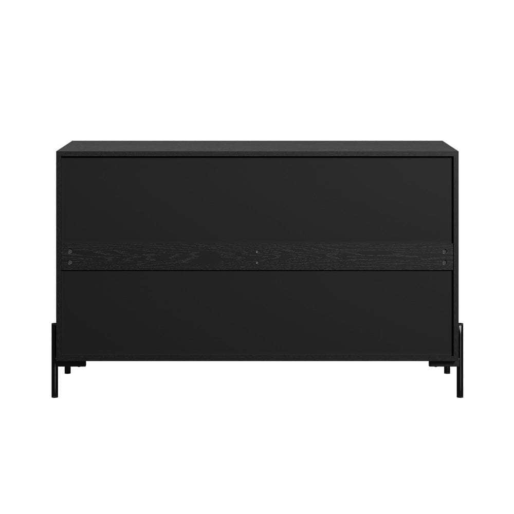 6 Chest of Drawers Cabinet Dresser Table Lowboy Walnut