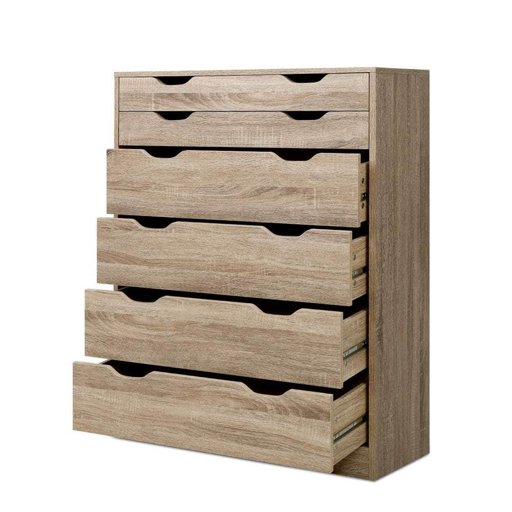6 Chest Of Drawers - Myla Oak