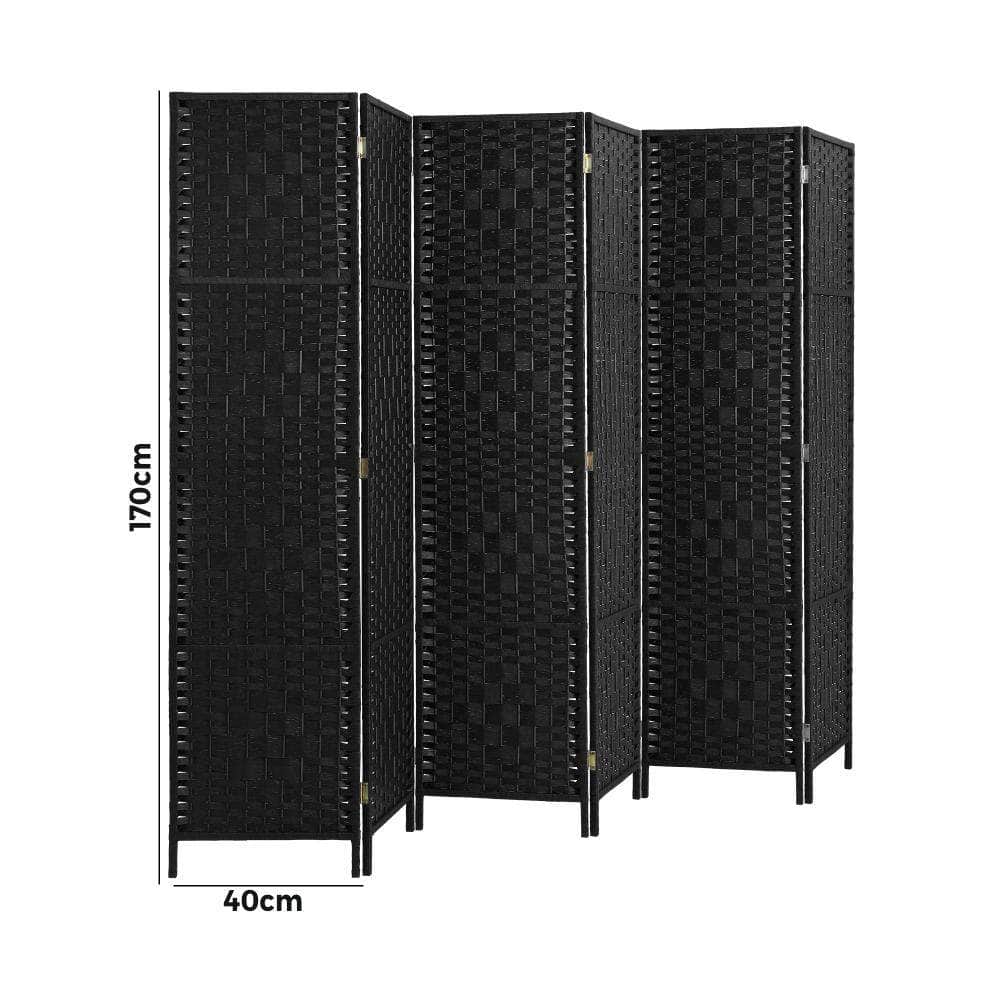 6 Panel Room Divider Privacy Screen