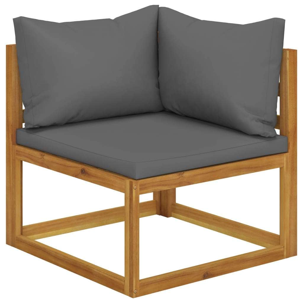 6 Piece Garden Lounge Set with Cushion