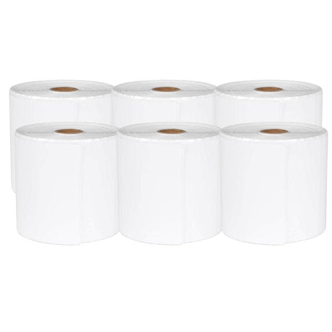 6 Rolls Direct Thermal Labels Barcode
