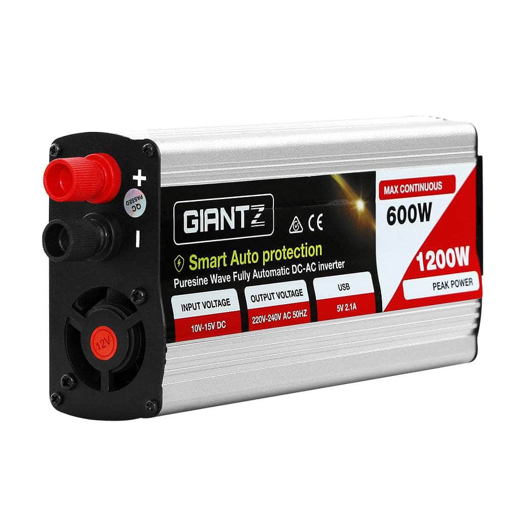 600W Puresine Wave DC-AC Power Inverter