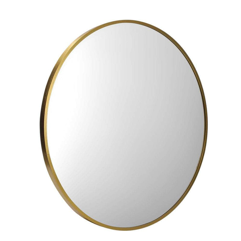 60cm Wall Mirrors Round Makeup Mirror Home Decro Gold