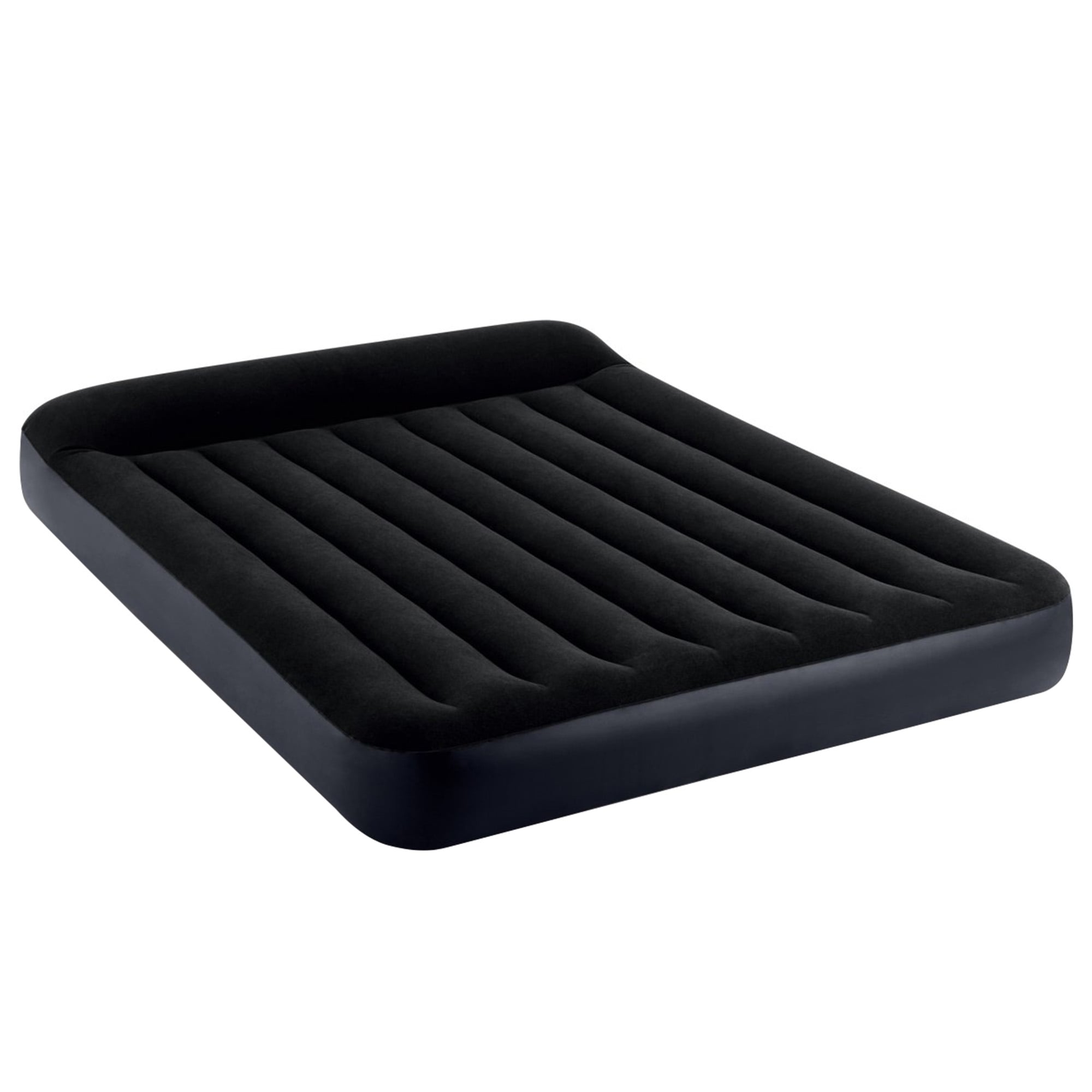 Queen Airbed Mattress Velvet Pillow 152x25x203cm