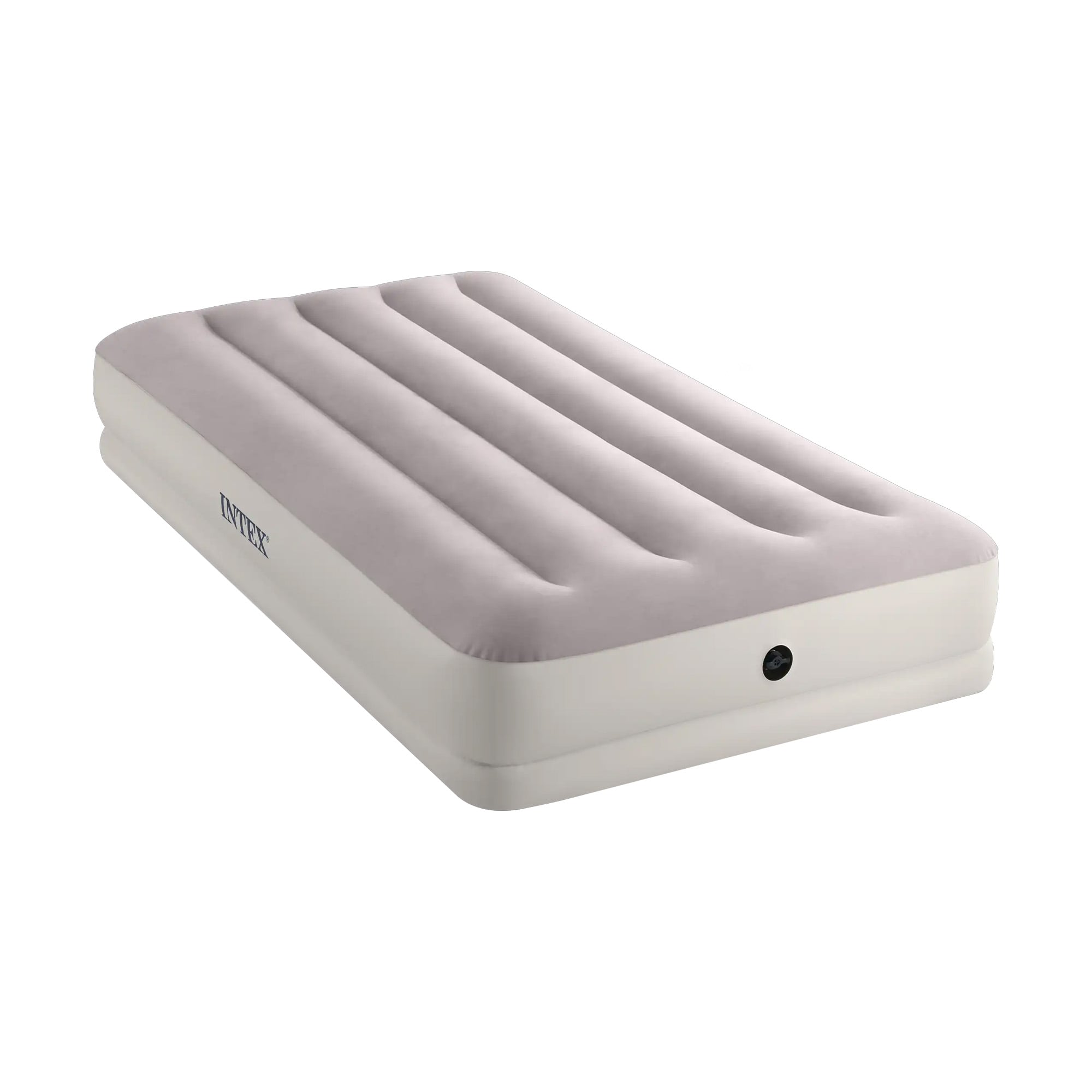 Cream Velvet Airbed Mattress 99x30x191cm
