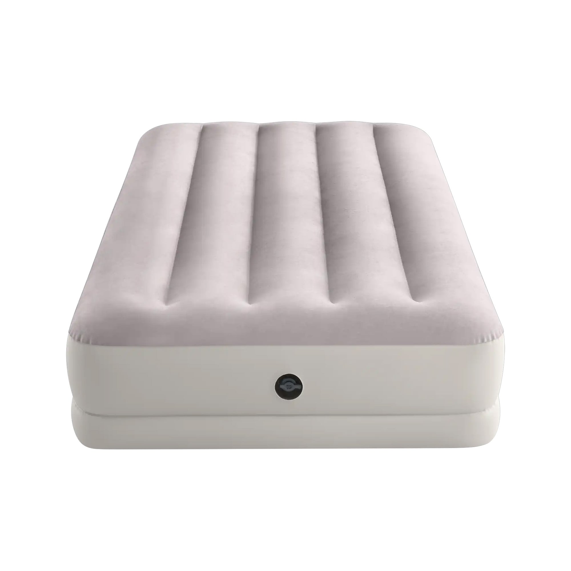 Cream Velvet Airbed Mattress 99x30x191cm