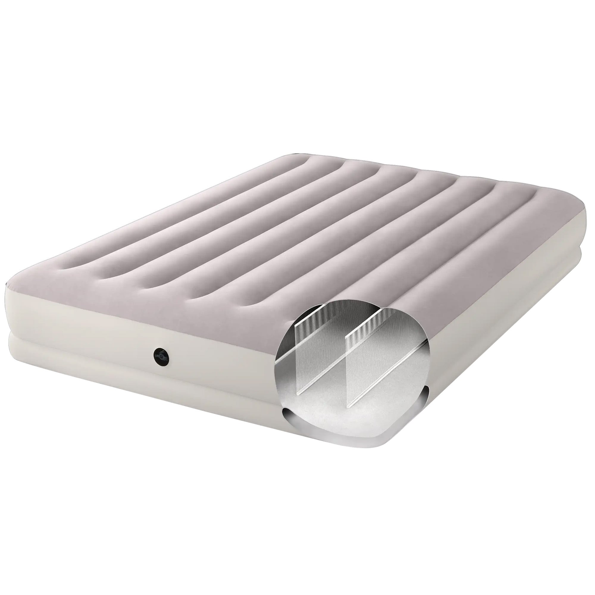 Mid Rise Velvet Airbed Queen 152x30x203cm