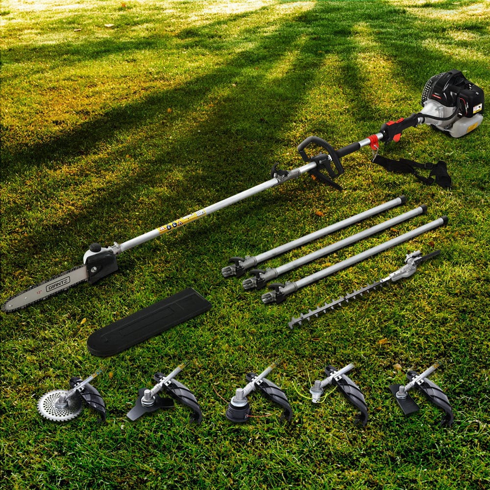 65CC Pole Chainsaw Petrol Brush Cutter Whipper Snipper Hedge Trimmer with Chainsaws - photo 8