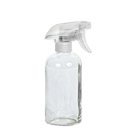 6x 500ml Clear Glass Spray Bottles Trigger