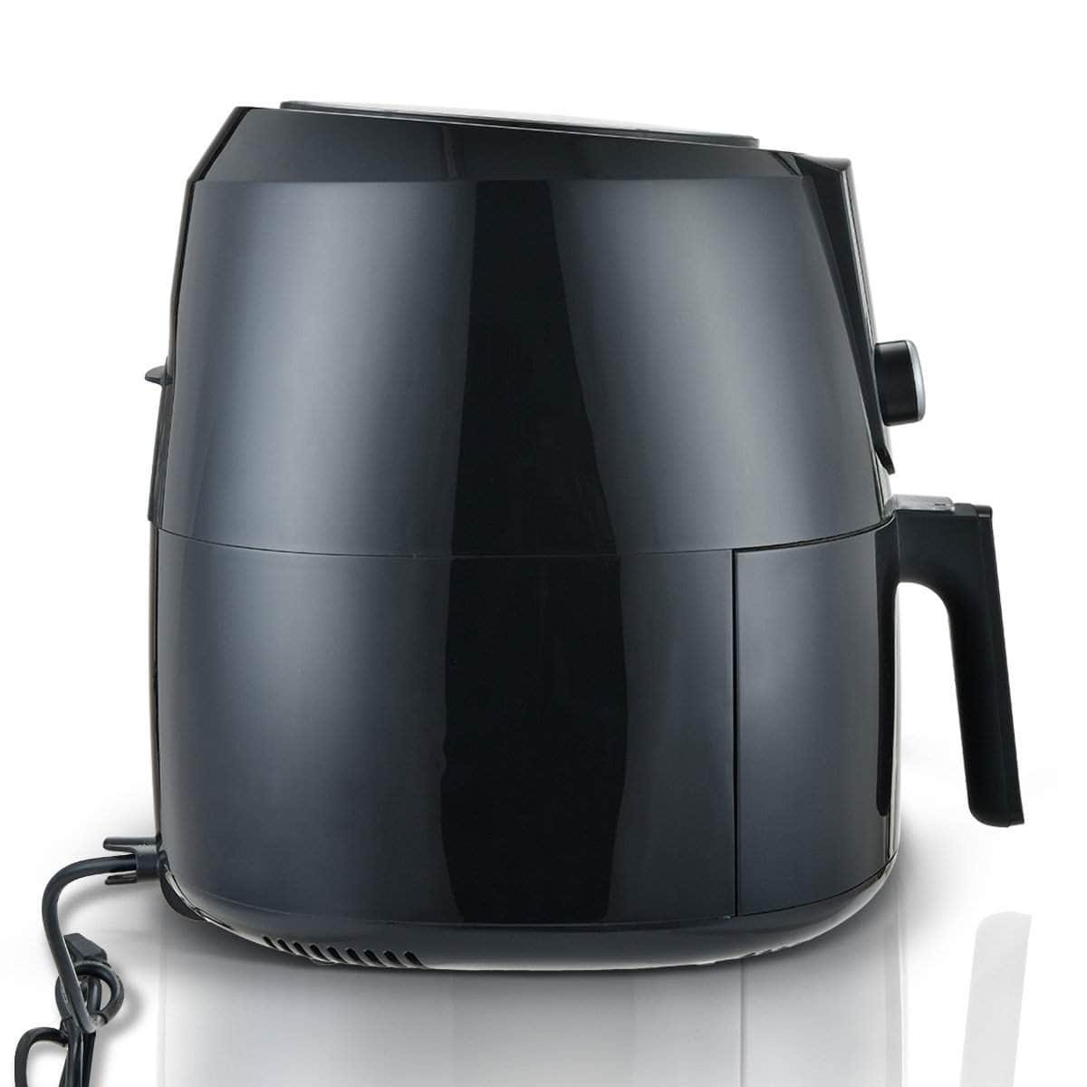 7.2l Electric Air Fryer - 1800w Healthy Cooker For Oil-free Low-fat Cooking Kitchen Bench-top Oven Oil Free Low Fat - Black