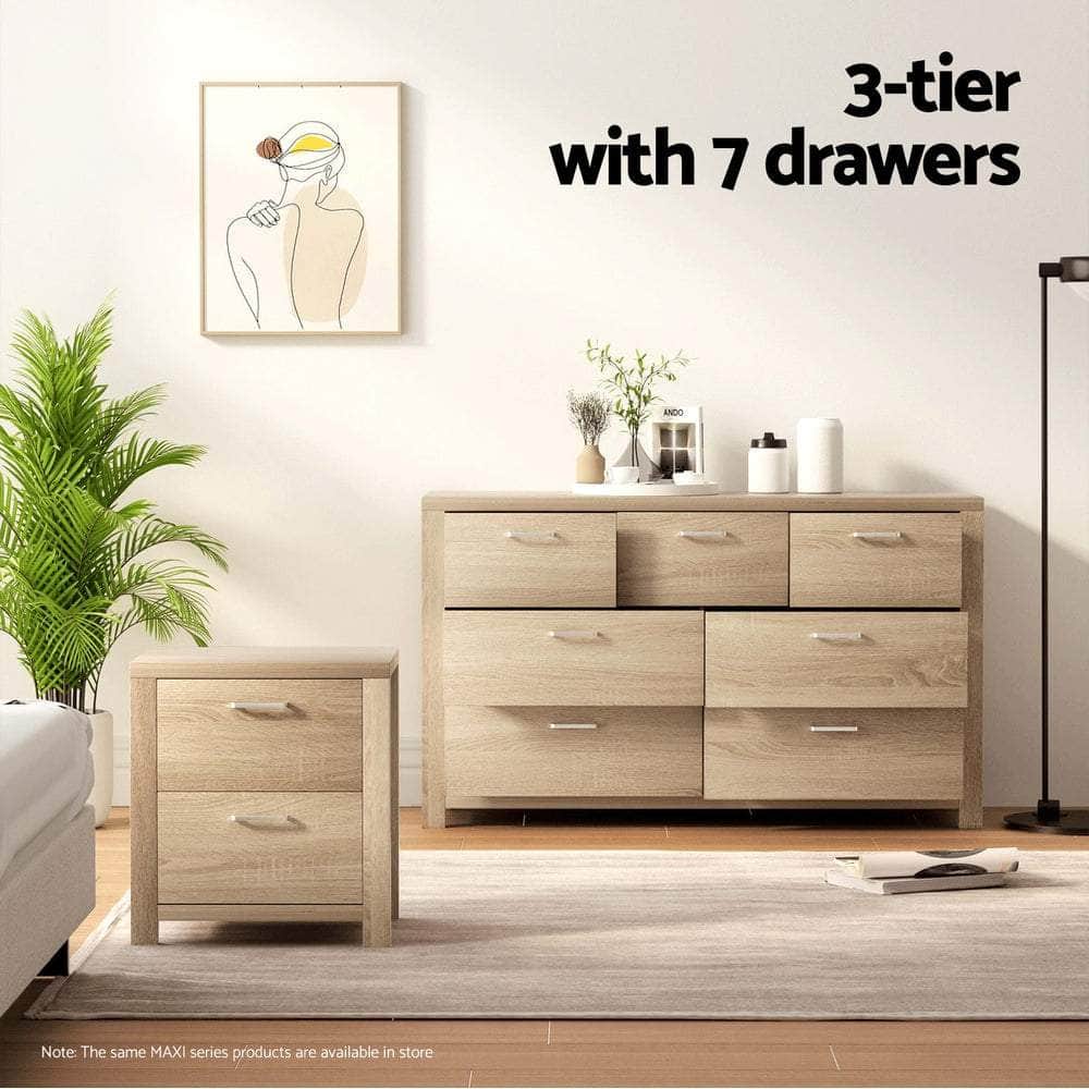 7 Chest Of Drawers - Maxi Pine