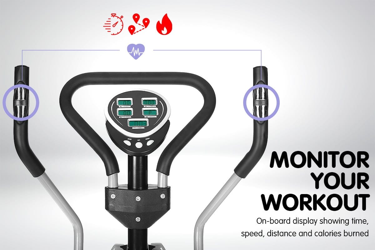 7-In-1 Elliptical Cross Trainer And Exercise Bike