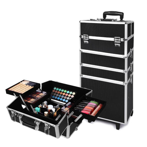7-In-1 Professional makeup trolley White