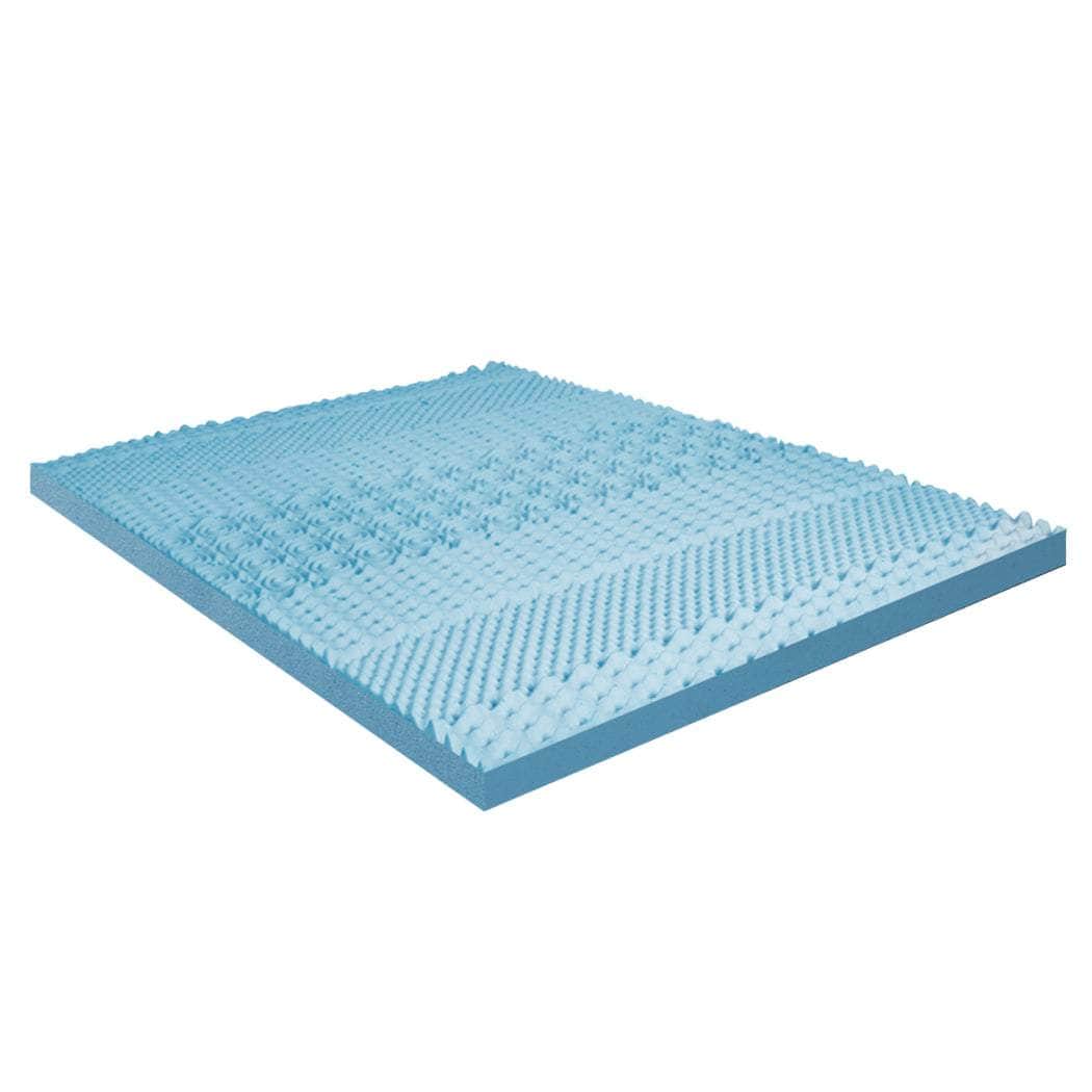 7-Zone Cool Gel Mattress Topper Double 2 Seater