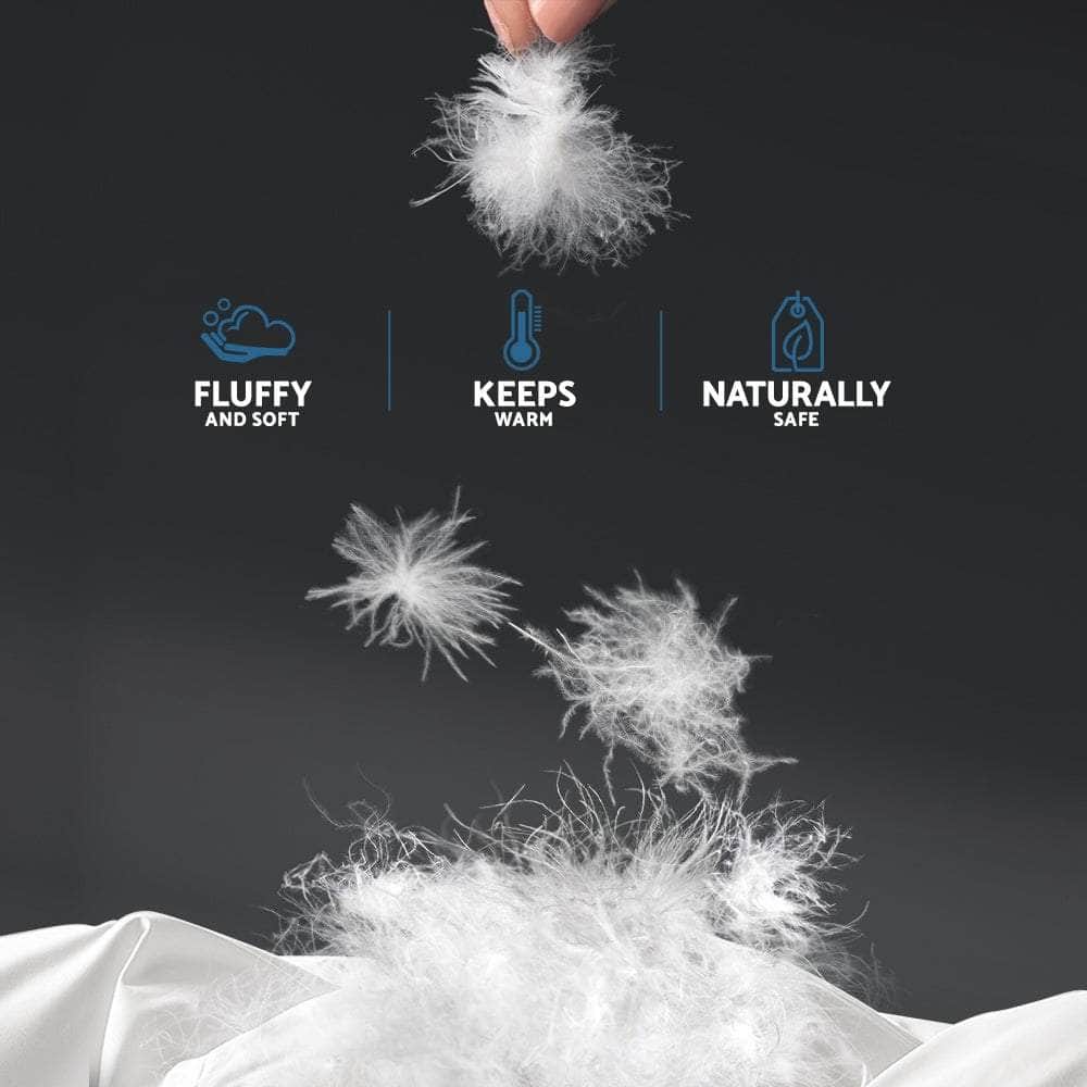 700Gsm Duck Down Feather Quilt Queen