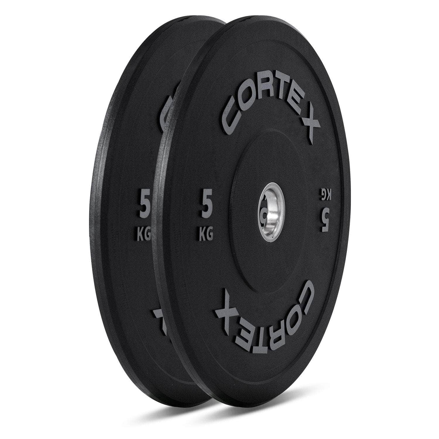 70kg Black Series V2 Rubber Olympic Bumper Plate Set 50mm