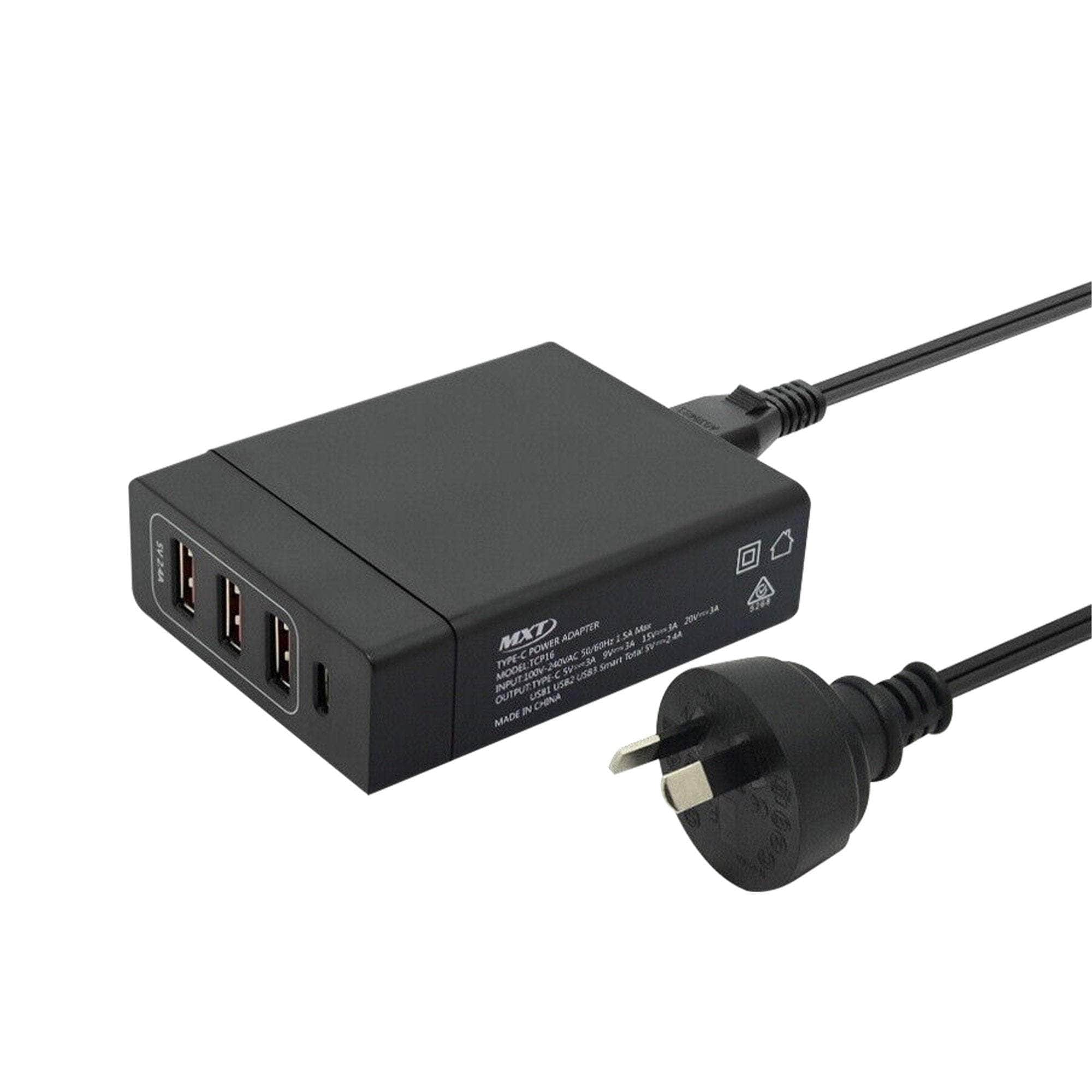 72W Multi USB Port Travel Charger Station