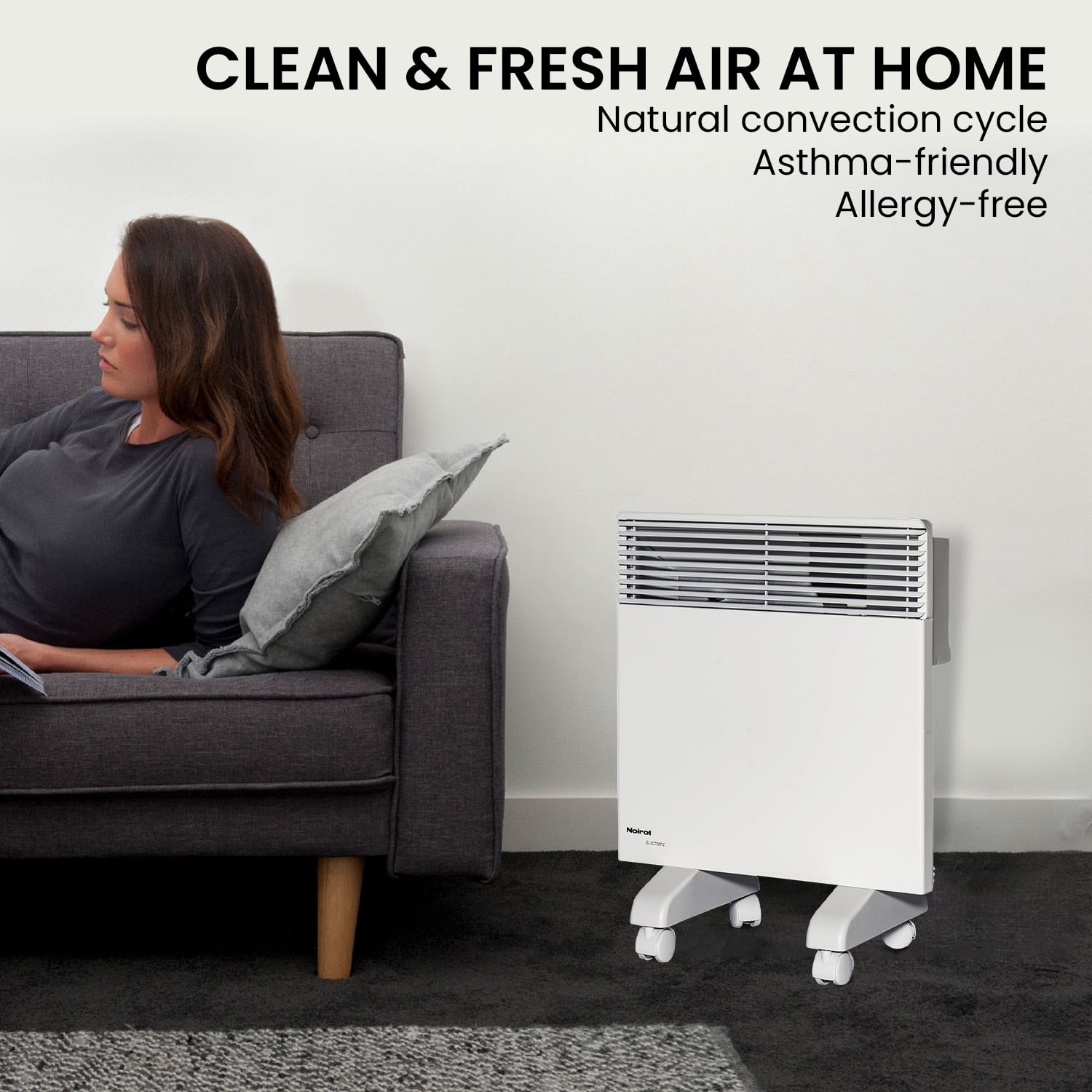 Electric Panel Heater With Wi-Fi