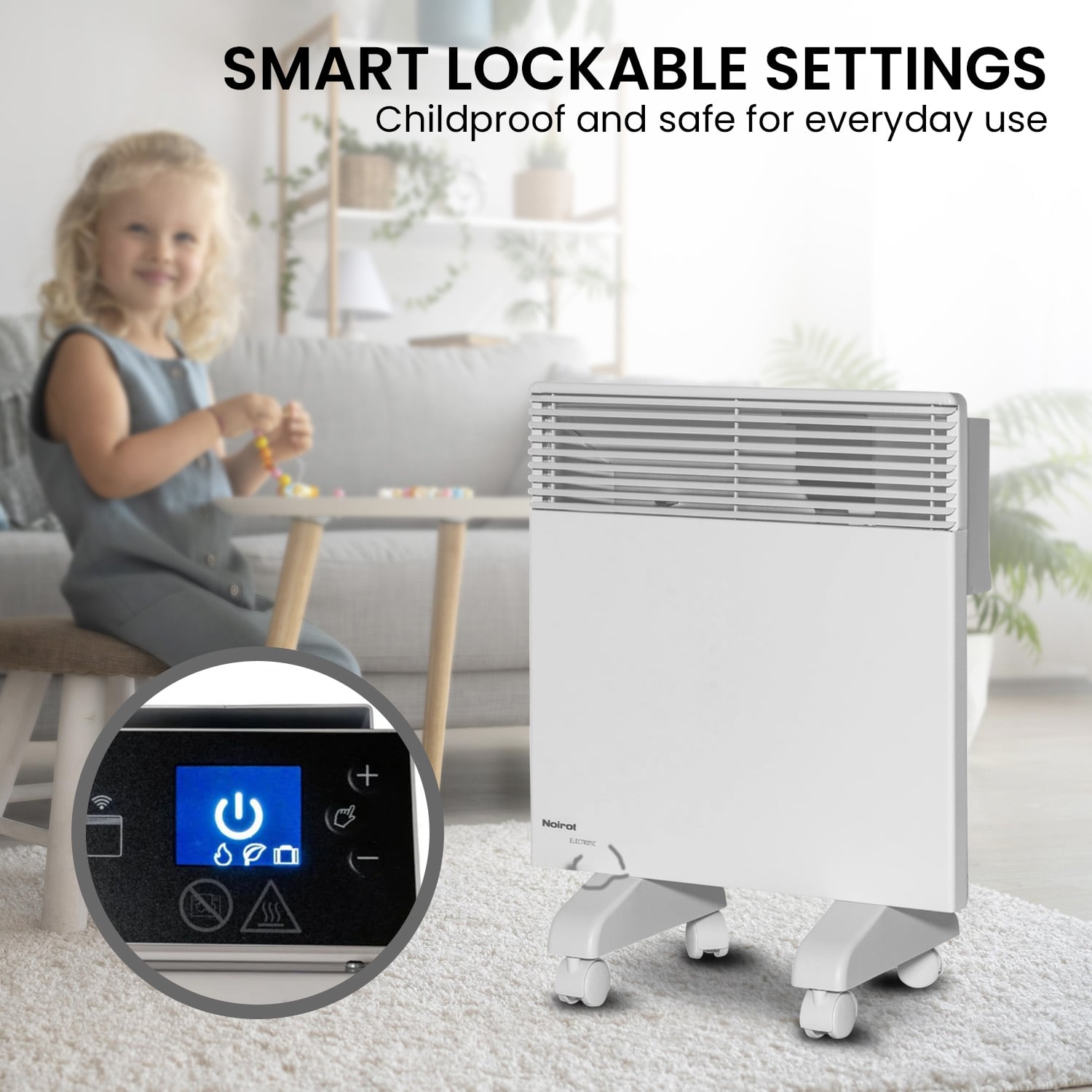 Electric Panel Heater With Wi-Fi