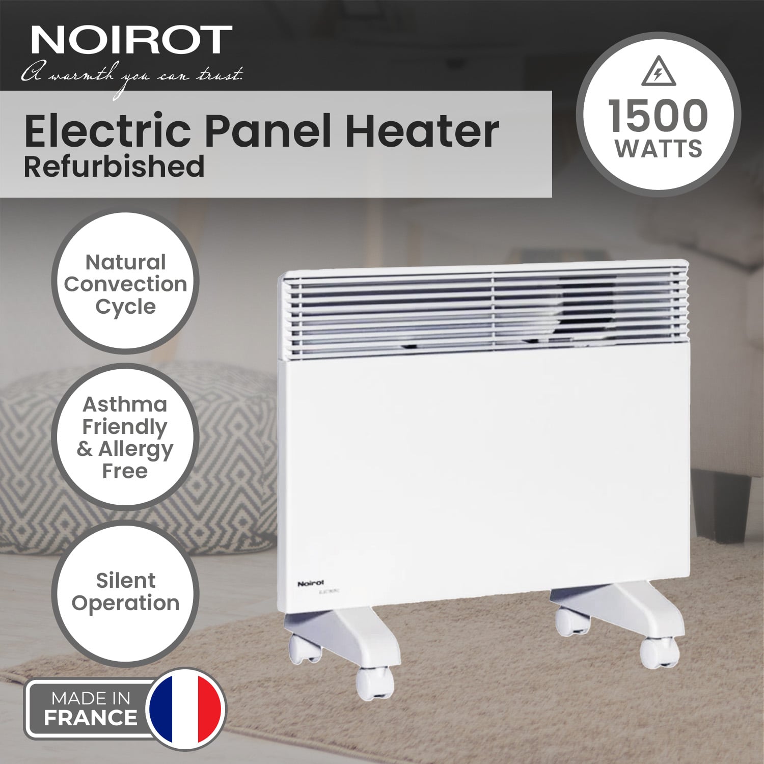 Natural heater 80x585x440cm
