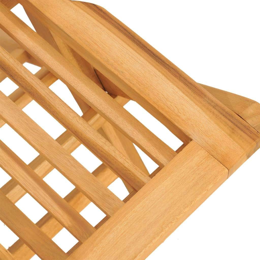 8-Piece Teak Wood Folding Garden Chair