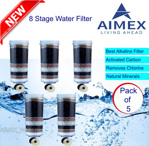 8 Stage Water Filter Cartridges X 5