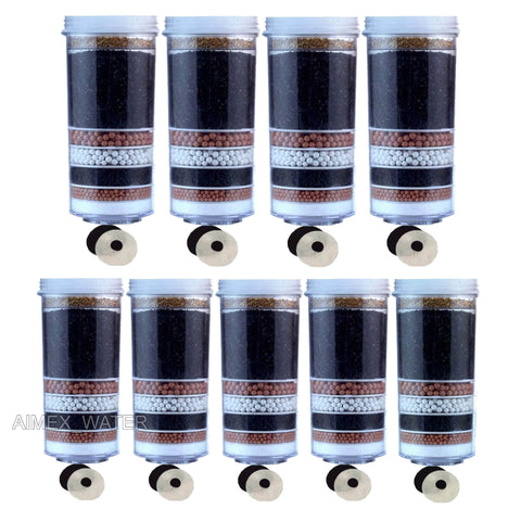 8 Stage Water Filter Cartridges X 9