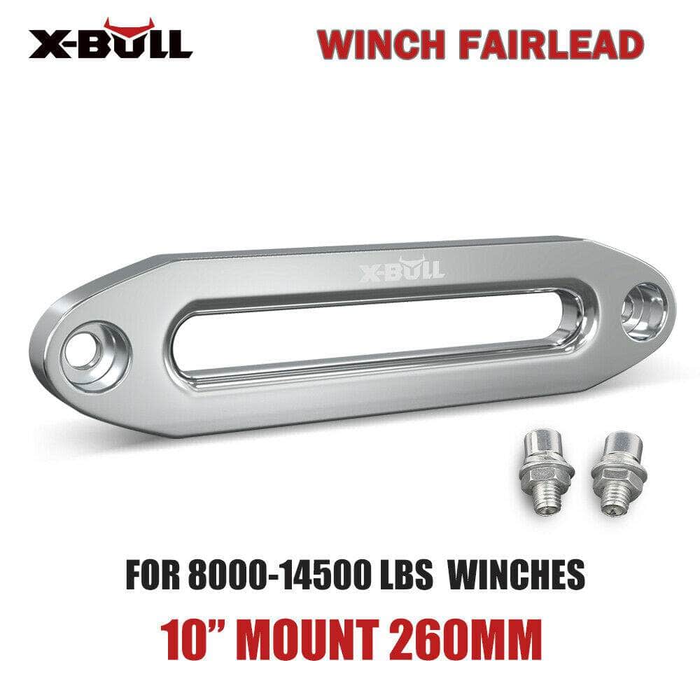 8000-13000Lbs Aluminium Hawse Fairlead Winch Dyneema Rope 4Wd