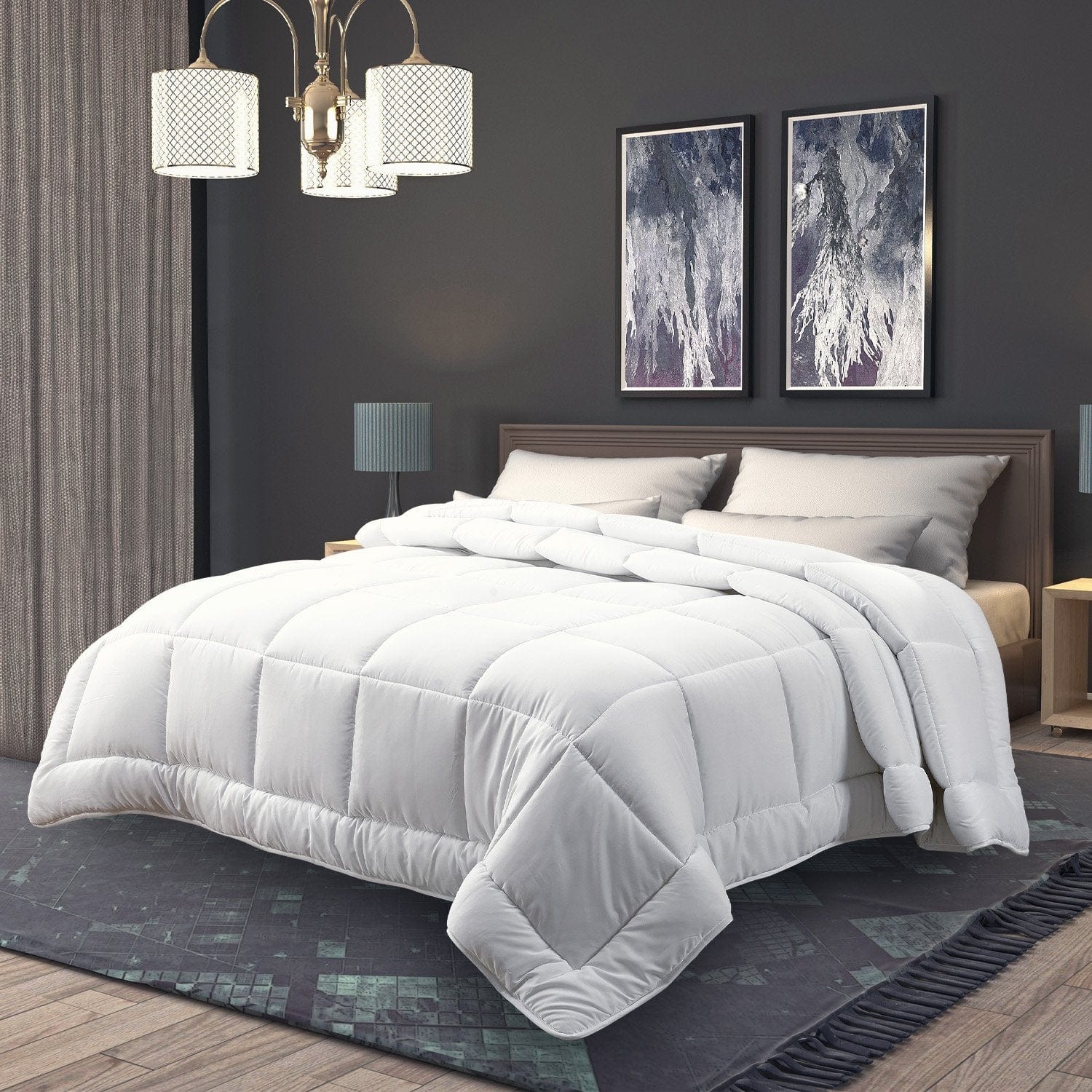 800GSM Goose Down Feather Comforter Doona